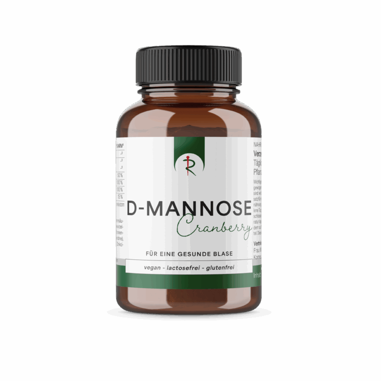 D-Mannose * Cranberry Kapseln vegan lactosefrei glutenfrei