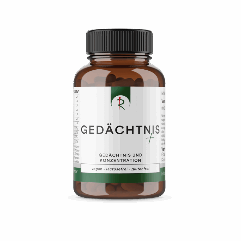 Gedächtnis + Kapseln für Gedächtnis und Konzentration