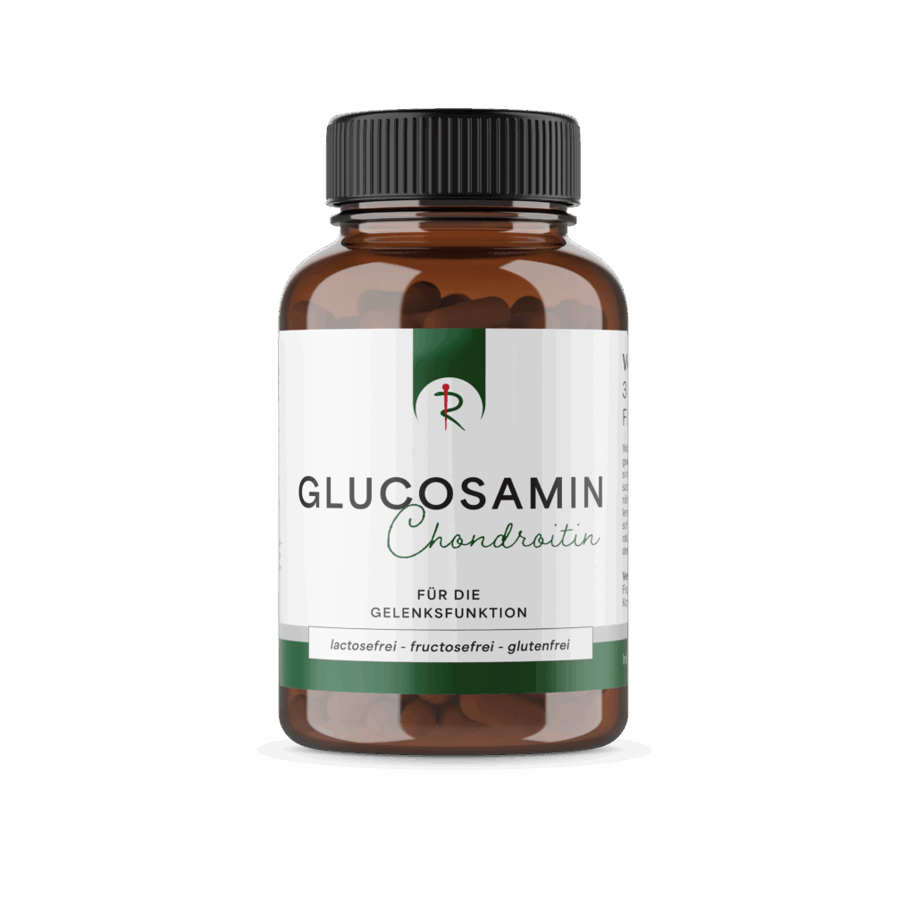 Produktbild der Eigenmarke GLUCOSAMIN CHONDROITIN Tabletten für die Gelenksfunktion