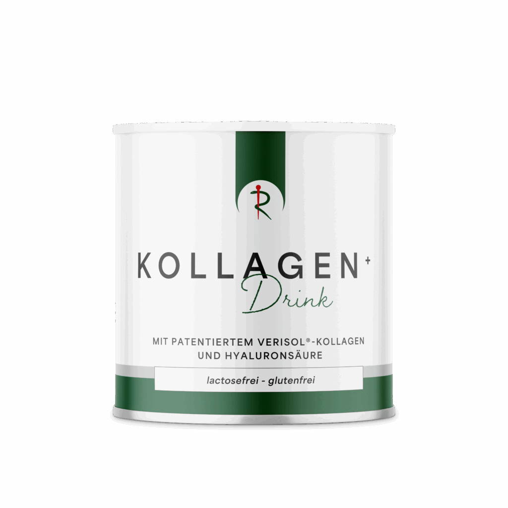 Produktbild Eigenmarke Kollagendrink mit Patentiertem Verisol, der Schlüssel zu junger Haut