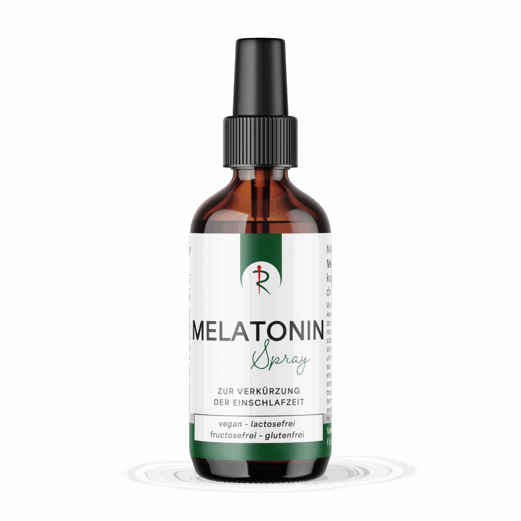 Produktbild Eigenmarke Melatonin Spray, zur Verkürzung der Einschlafzeit
